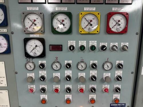 cargo control console transm